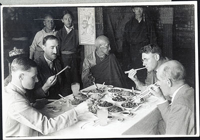 Lunch hosted by Chikyap Khenpo