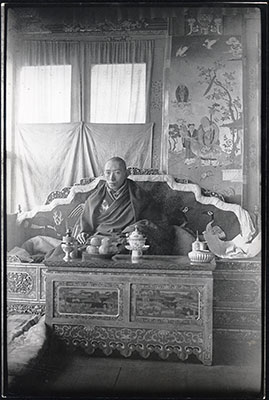 Reting Rinpoche in Shide Drokhang