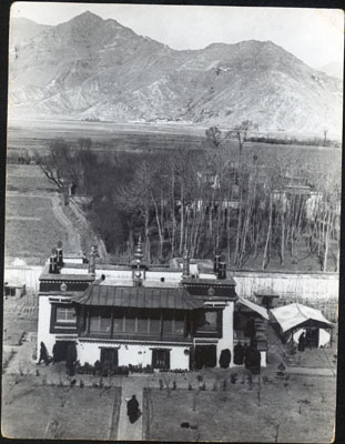 Aerial view of Shide Drokhang, Lhasa