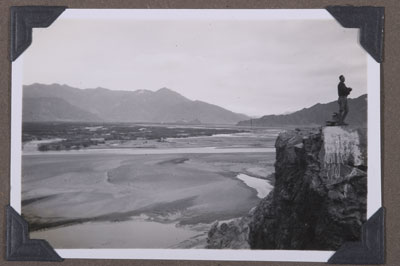 View of Lhasa valley