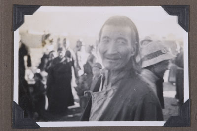 Portrait of a Tibetan man