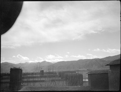 View south from Gyantse Fort