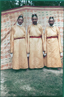 Nangchung, Bondong and Tendong Shappes in Lhasa