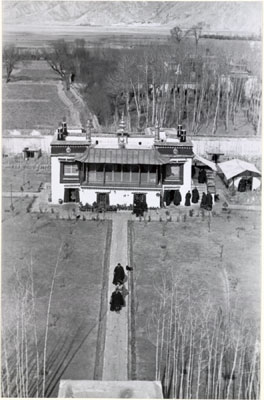 Shide Drokhang, aerial view