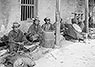 Munitions. Blacksmiths working in the Lhasa Arsenal