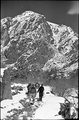 Mountain path near Gautsa