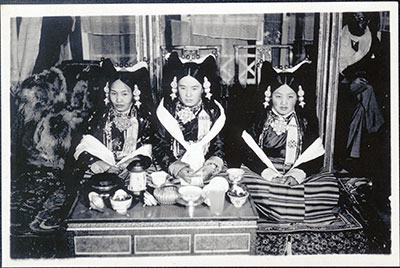 At home ceremony, Tsarong's house