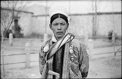 Jigme Taring in gyaluche dress
