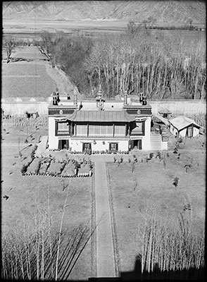 Shide Drokhang, aerial view