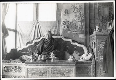 Reting Rinpoche in Shide Drokhang