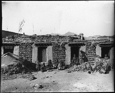 Lhasa Ragyapa house made of horns
