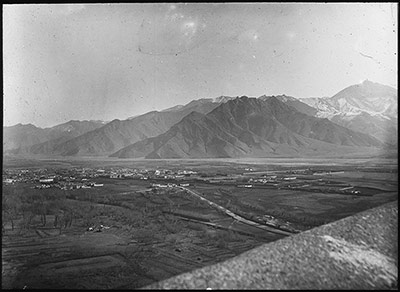 Lhasa seen from the Potala