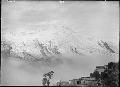 Mountain and settlement