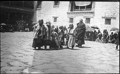 Dancers at Kungtang, near Lhasa