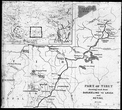 Map of Tibet