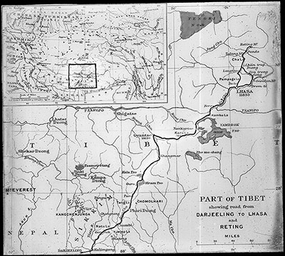 Map of Tibet