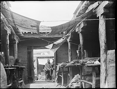 Meat market in Lhasa