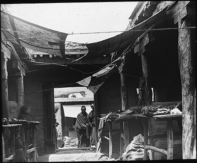Meat market in Lhasa