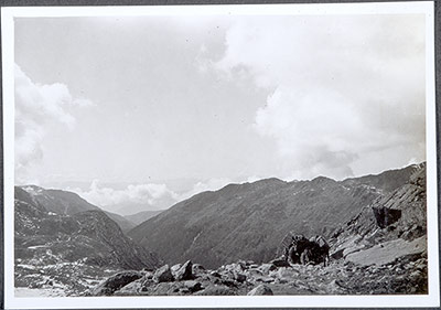 Rocky mountain range