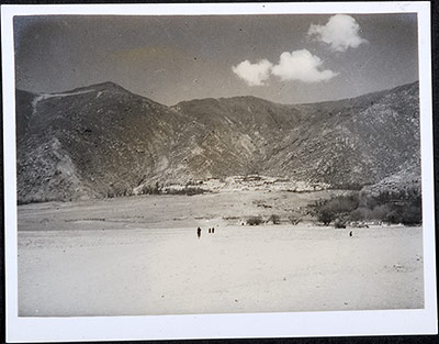 Drepung monastery fom a distance