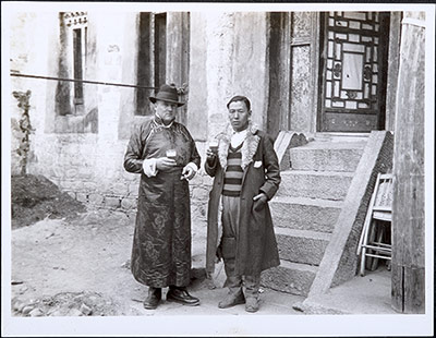 Reginald Fox and Rai Sahib Tonyot Tsering