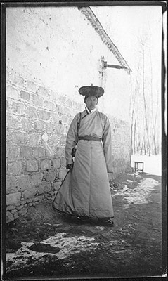 Jigme Taring in ceremonial winter uniform