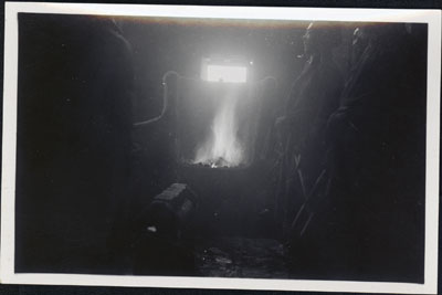 Smelting silver in the mint