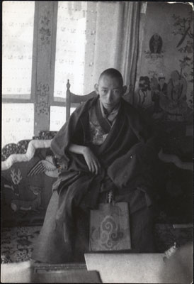 Reting Rinpoche in Shide Drokhang