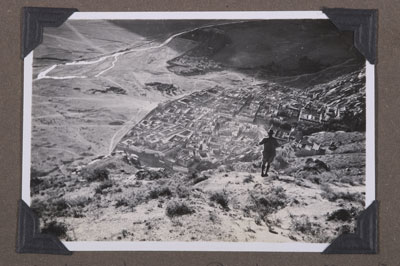 F. Spencer Chapman taking images of Drepung