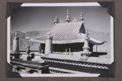 Roof of 13th Dalai Lama's tomb, Potala