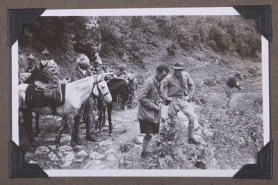 F. Spencer Chapman and Martin at Lingmathang