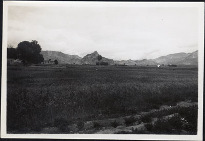 View of Gyantse dzong from dak bungalow