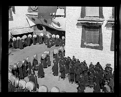 Namgye Tratsang monks at Monlam Torgyap