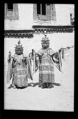 Cham dancers in Gyantse