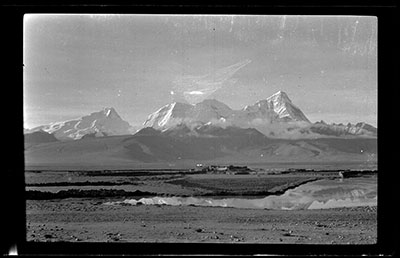 Chomolhari mountain range