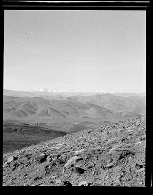 View of mountains from Trib La