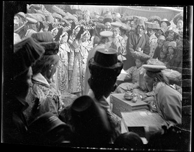 Female and male attendants at Lubu Gardrik ceremony