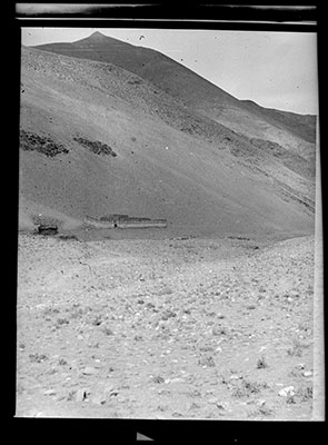 A distance view of Iwang monastery in Khangmar