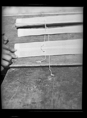 Palm leaf folios at Tsurphu