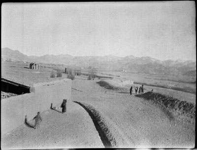 View south from Gyantse Fort