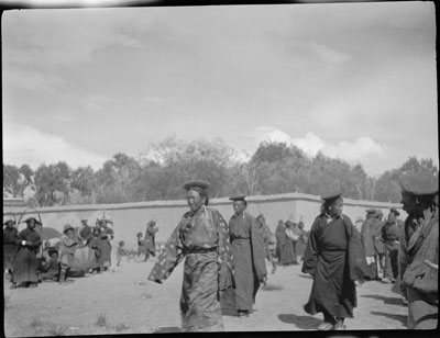 Judges at Gyantse Gun and Arrow competition