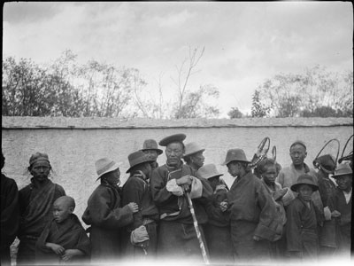 Policeman at Gyantse Gun and Arrow competition