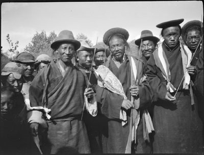 Prize winners at Gyantse Gun and Arrow competition