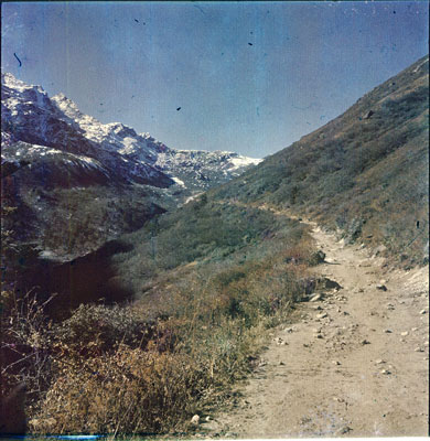 Tibetan side of Natu La