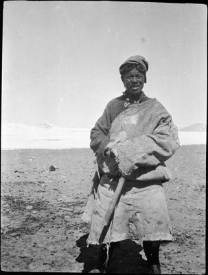 Tsogo trader on Phari plain