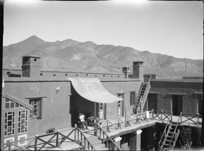 Veranda at Gyantse Fort