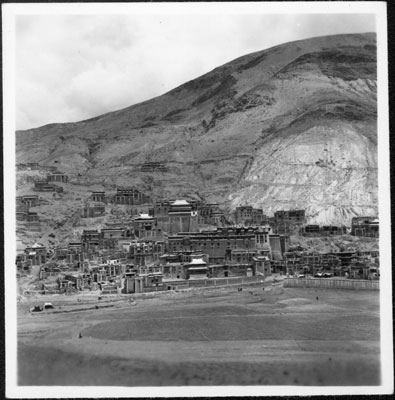 View of Sakya Monastery