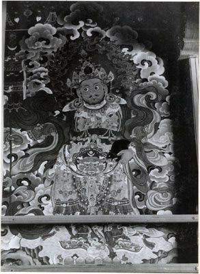 Wall painting, Norbu Lingka
