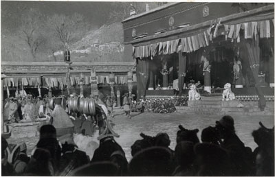 New Year ceremony at Nechung