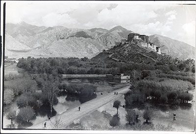 Potala palace from the south west Potala palace from the south west